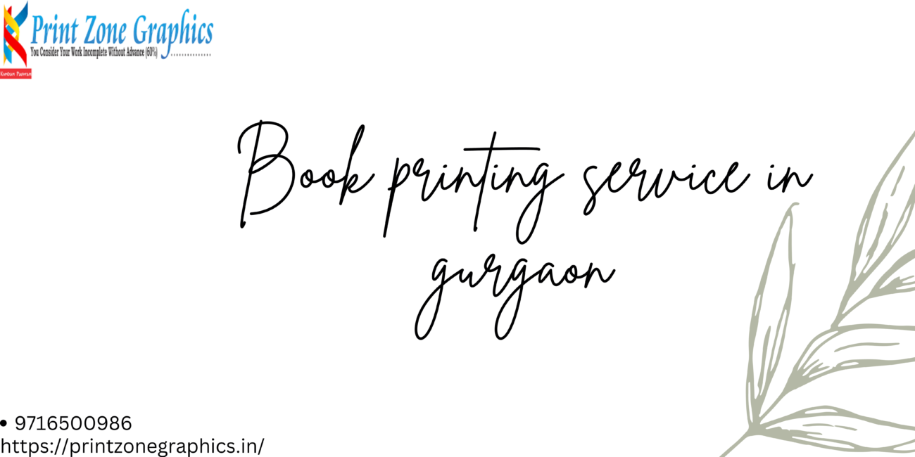 Book printing service in Gurgaon