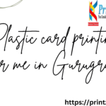 Plastic card printing near me in gurugram