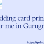 Wedding card printing near me in gurugram