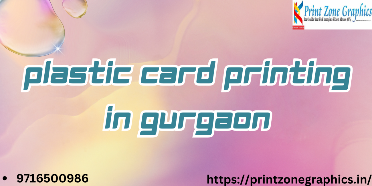 Plastic card printing in gurgaon