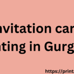 Invitation card printing in Gurgaon